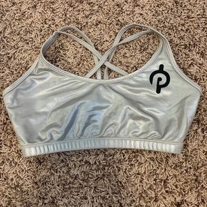 Peloton Silver Sports Bra